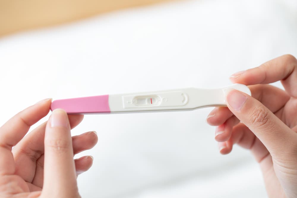 negative pregnancy test due to phantom pregnancy