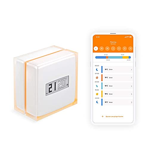 Netatmo Connected and Intelligent Thermostat for individual boilers, NTH01-FR-EC