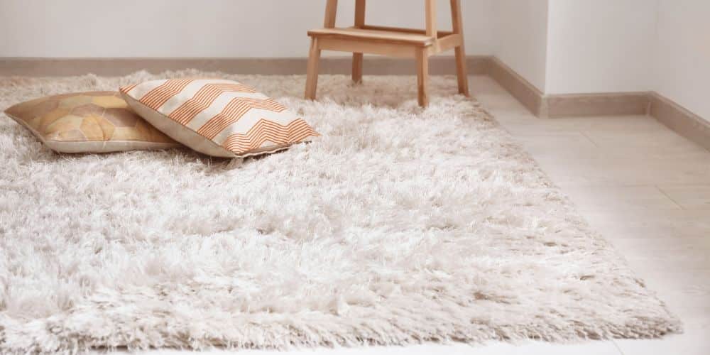Can you put a shaggy rug in a Scandinavian interior?